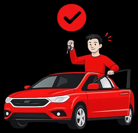 Pick up your car and enjoy the drive