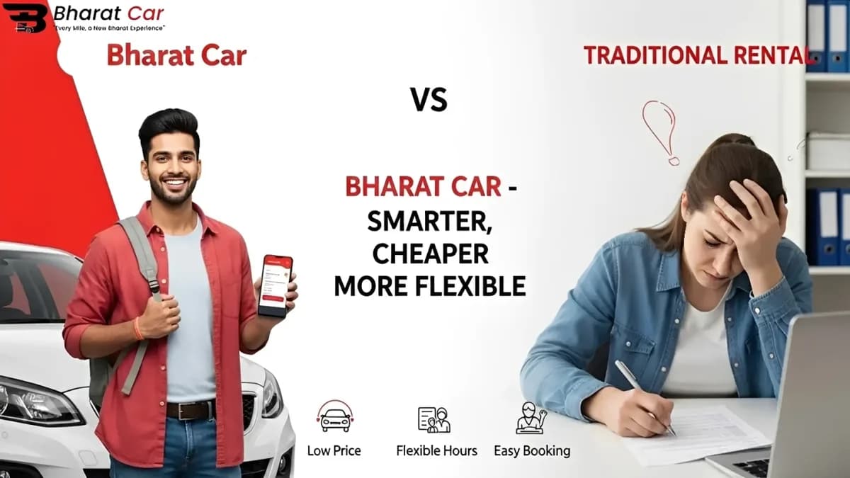 Bharat Self Drive compared with other self-drive apps in India
