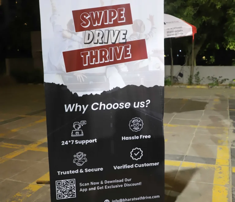 bharatcar banner with key points img