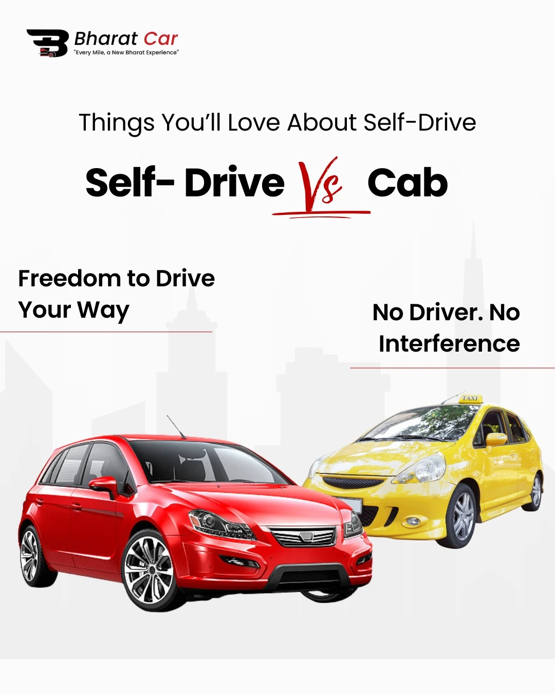 "Self-Drive Car Vs Taxi Ahmedabad"