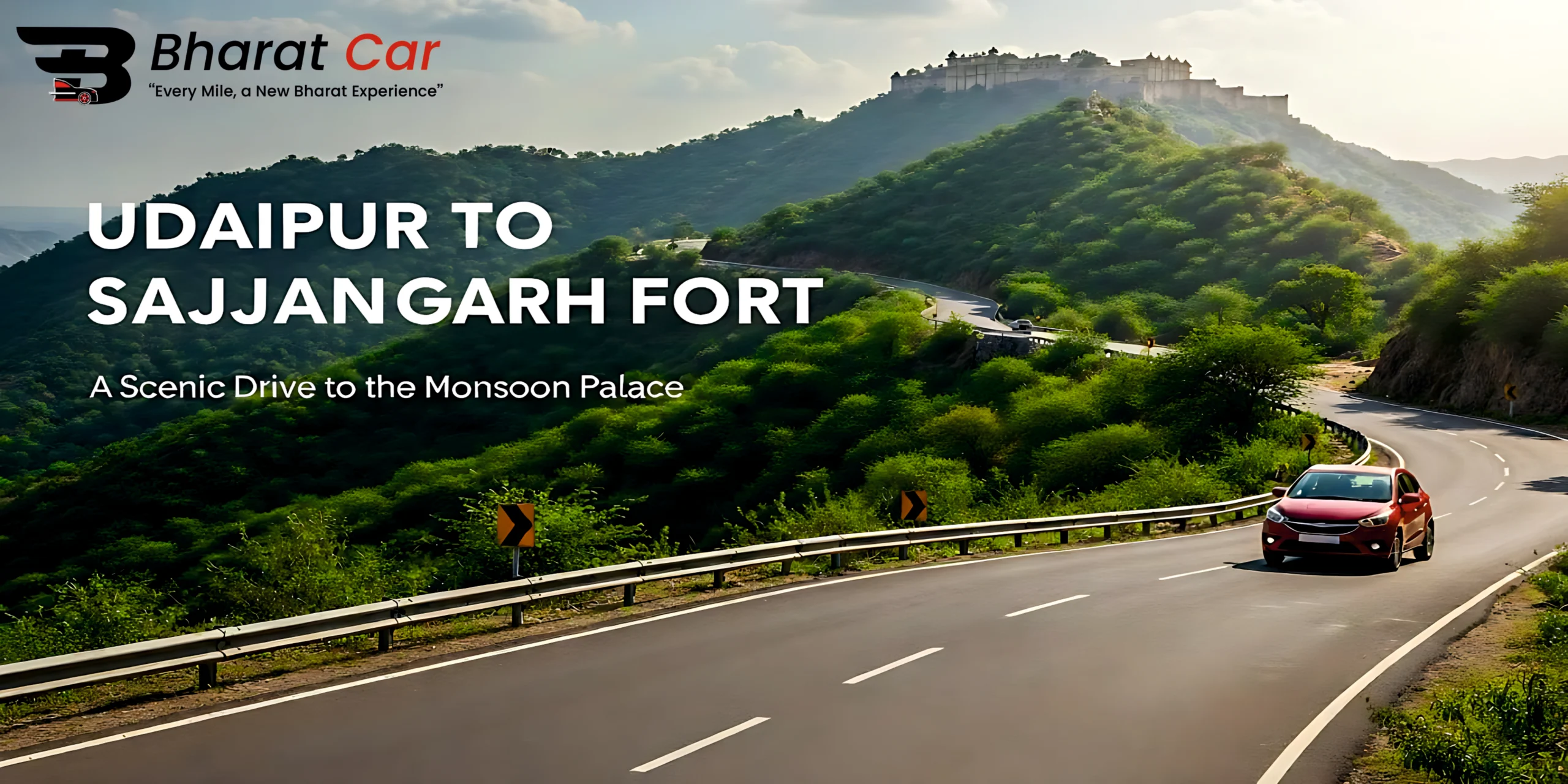 "Udaipur to Sajjangarh Fort"