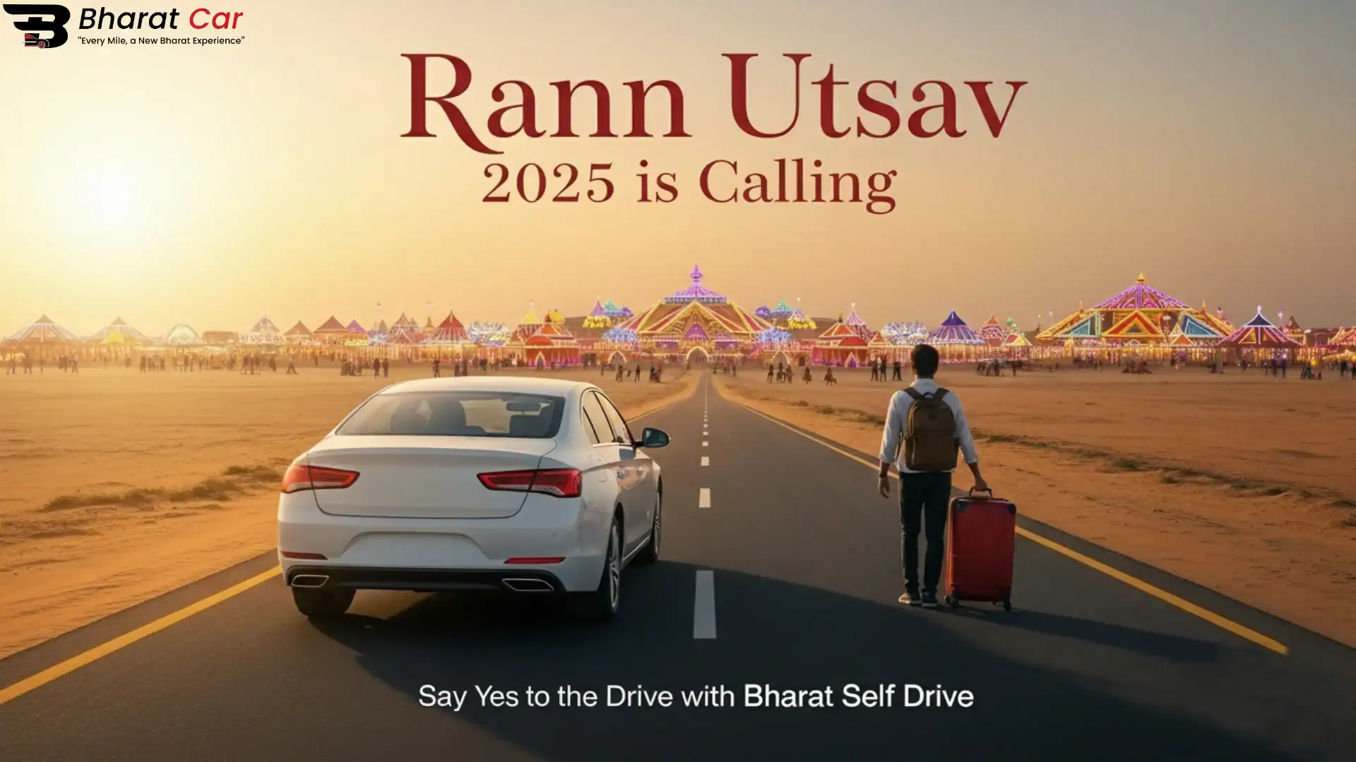 "Self Drive Car Rental for Rann Utsav 2025"
